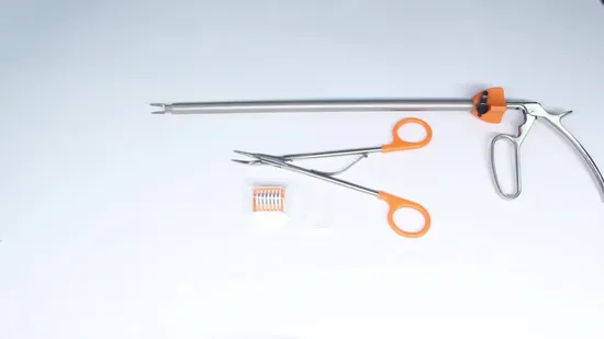 High Quality Stainless Steel Material Corrosion Resistant Laparoscopic Titanium Ligation Applier and Clips